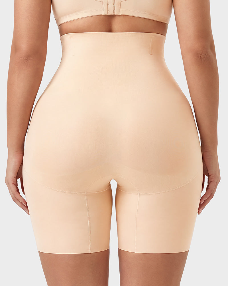 Women's High-Waisted Tummy Control Butt-Lift Shaper Shorts