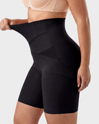 Women's High-Waisted Tummy Control Butt-Lift Shaper Shorts