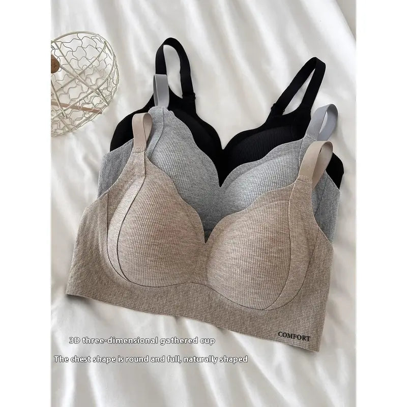 Trending Seamless Push Up Anti-Sagging Bra Combo– Wire-Free Comfort & Natural Lift
