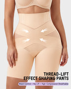 Women's High-Waisted Tummy Control Butt-Lift Shaper Shorts
