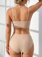 Women's Push-Up Seamless Bra and Panty Set