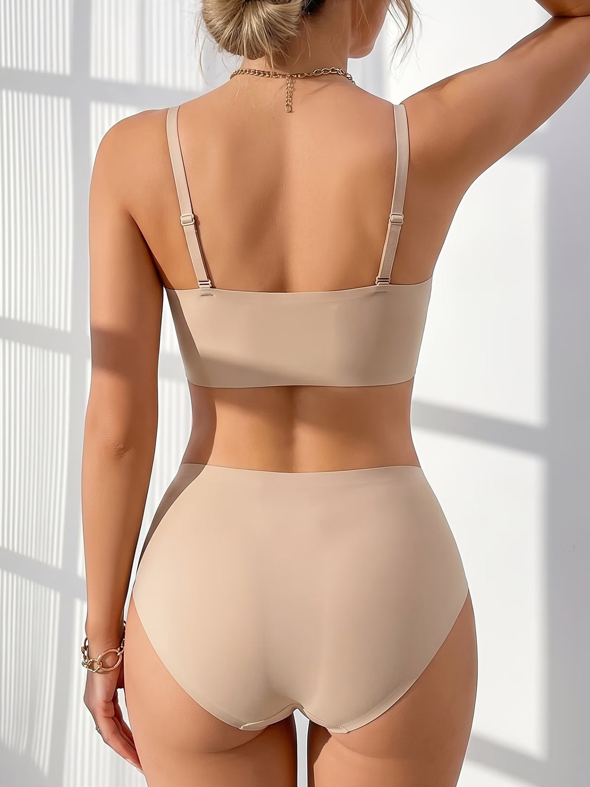 Women's Push-Up Seamless Bra and Panty Set
