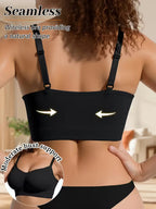 3 pcs Soft Breathable Seamless Wire-Free Women's Sports Tank Top Bra