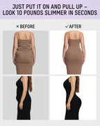 Women's High-Waisted Tummy Control Butt-Lift Shaper Shorts