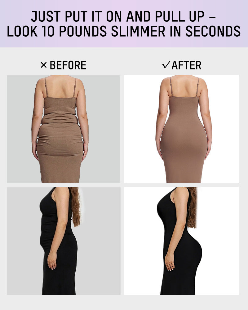Women's High-Waisted Tummy Control Butt-Lift Shaper Shorts