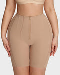 Women's High-Waist Zip-Up Shaping Shorts