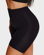 Women's High-Waist Zip-Up Shaping Shorts
