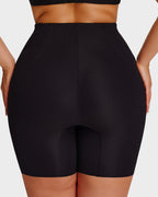 Women's High-Waist Zip-Up Shaping Shorts