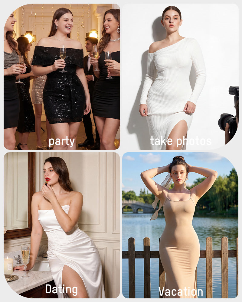 Women's High-Waist Zip-Up Shaping Shorts