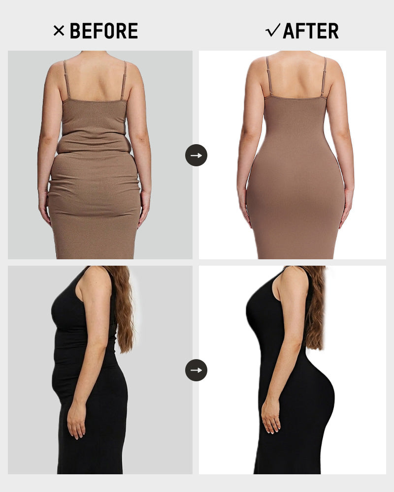 Women's High-Waist Zip-Up Shaping Shorts