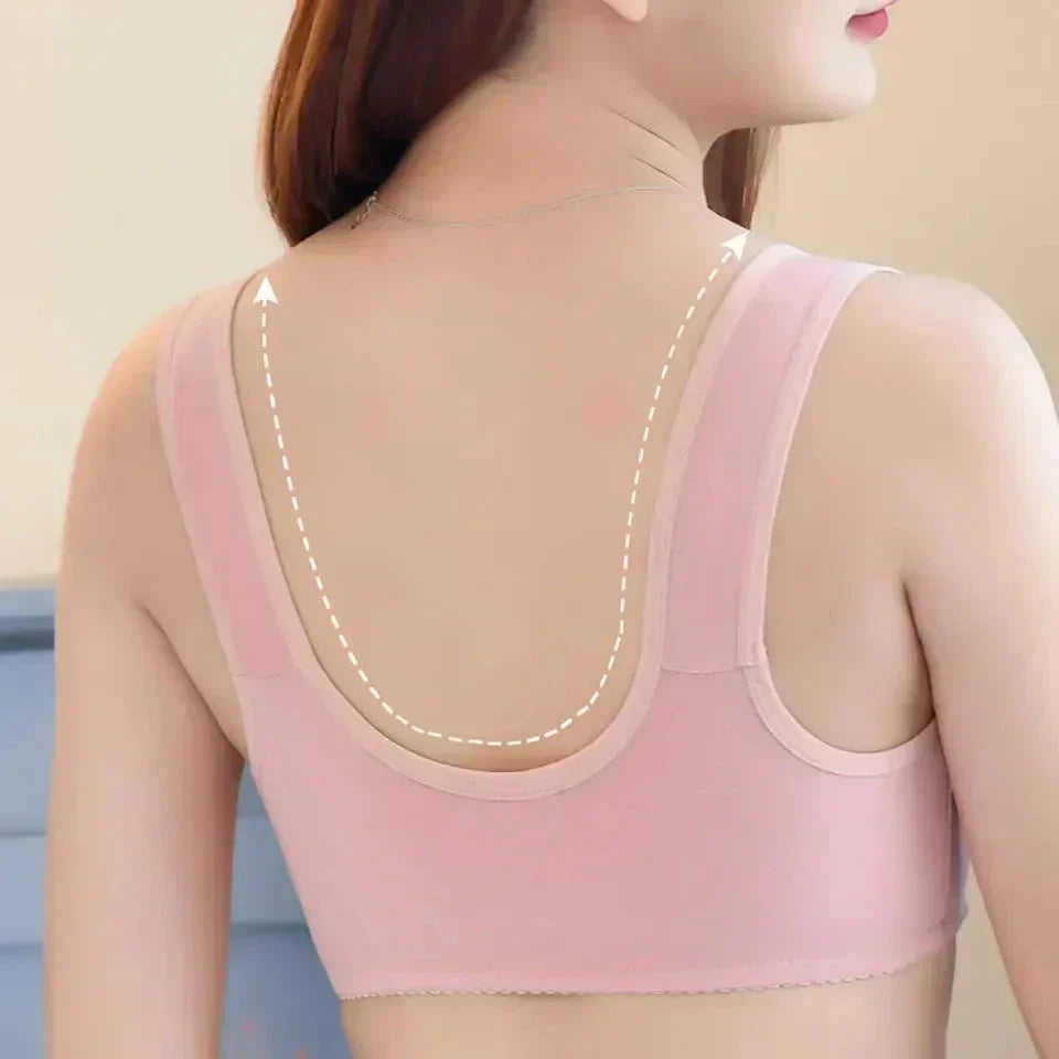 Pack Of 4 Comfortable & Convenient Front Button Bra
